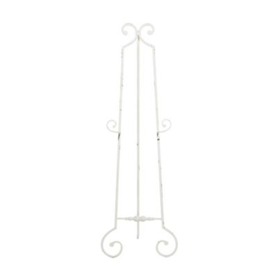 Image showing  Metal Country Cottage Easel, 52 in. x 17 in. x 22 in., White