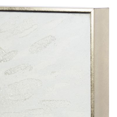 Image showing  Contemporary White Canvas Wall Art, 40 in. x 40 in.