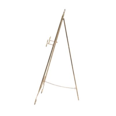 Image showing  Iron Traditional Easel, 46 in. x 22 in. x 21 in., Gold
