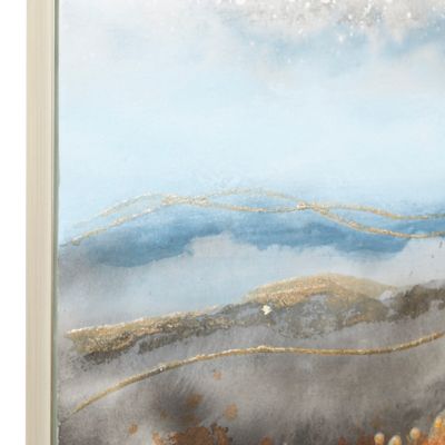 Image showing  Multicolor Contemporary Abstract Canvas Wall Art, 47 in. x 32 in.