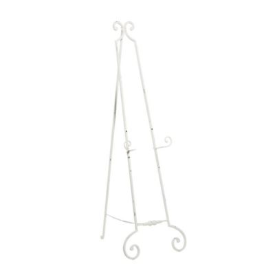 Image showing  Metal Country Cottage Easel, 61 in. x 20 in. x 27 in., White