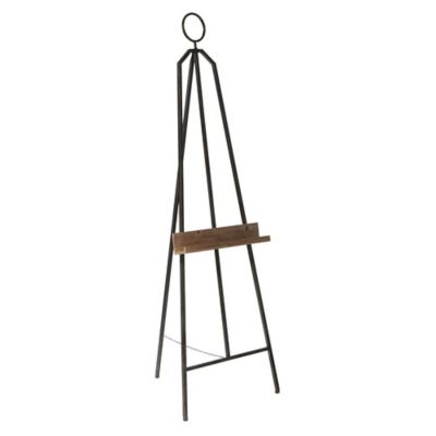 Image showing  Iron Traditional Easel, 52 in. x 18 in. x 18 in., Black