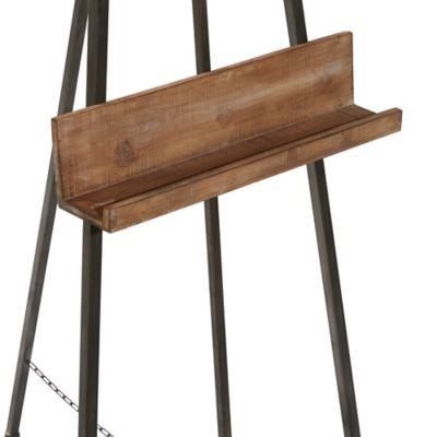 Image showing  Iron Traditional Easel, 52 in. x 18 in. x 18 in., Black