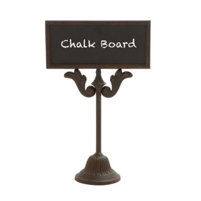 Image showing  Brown Metal Farmhouse Decorative Sign, 16 in. x 10 in. x 5 in.