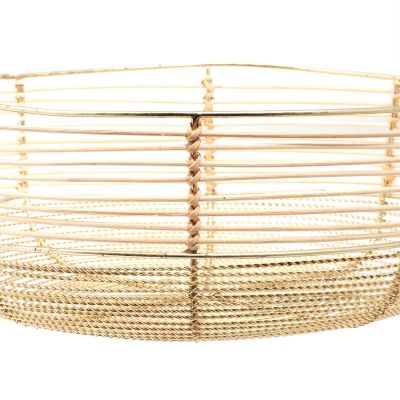 Image showing  Gold Metal Contemporary Decorative Bowls, 9 in., 11 in., 13 in., 3 pk.