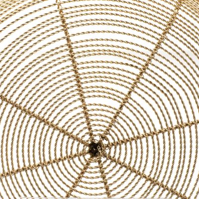 Image showing  Gold Metal Contemporary Decorative Bowls, 9 in., 11 in., 13 in., 3 pk.