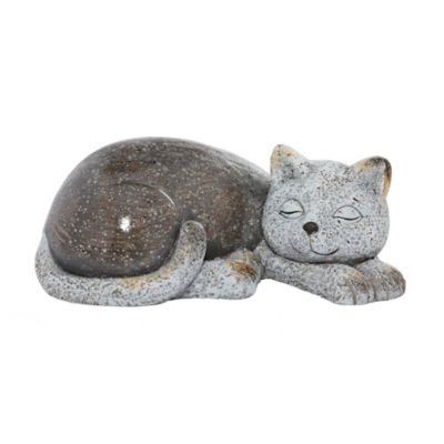 Image showing  Polystone Country Cats Garden Sculpture, 7 in. x 15 in. x 9 in., Gray