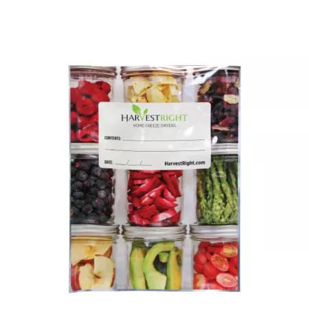 Harvest Right Mylar Food Storage Bags 8" x 12" Half Gallon Pack of 50 Food Processing Accessories