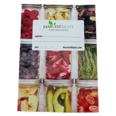 Image showing  Mylar Food Storage Bags, 8 in. x 12 in., Half Gallon Size, 50-Pack