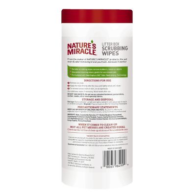 Image showing  Just for Cats Litter Box Scrubbing Wipes 30 ct.