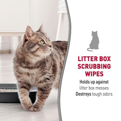 Image showing  Just for Cats Litter Box Scrubbing Wipes 30 ct.