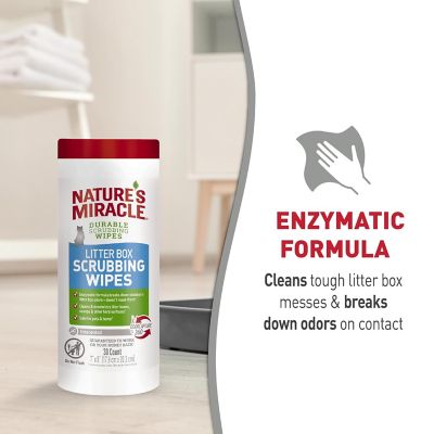 Image showing  Just for Cats Litter Box Scrubbing Wipes 30 ct.