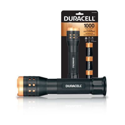 Image showing 6 th Duracell 1,000-Lumen Aluminum Focusing Flashlight, Ultra-Light and Easy to Carry Design with 3 Modes