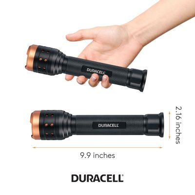 Image showing  2,500-Lumen Aluminum Focusing Flashlight, Heavy-Duty Compact LED Flashlight with AA Batteries