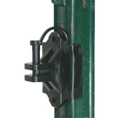 Field Guardian T-Post Wood Pinlock Insulators, Black, 25-Pack