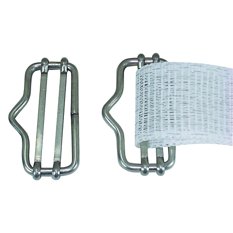 Field Guardian 1 in. Polytape Electric Fencing End Buckles, 3-Pack