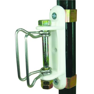 Field Guardian 2 in. T-Post Polytape Corner End Insulator, White