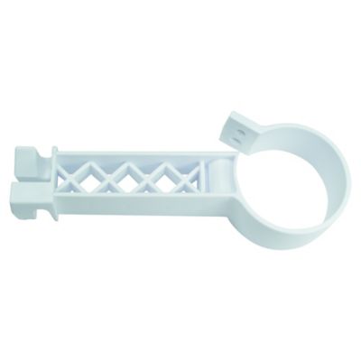 Image showing  Pipe Clamp Insulators, White, 10-Pack