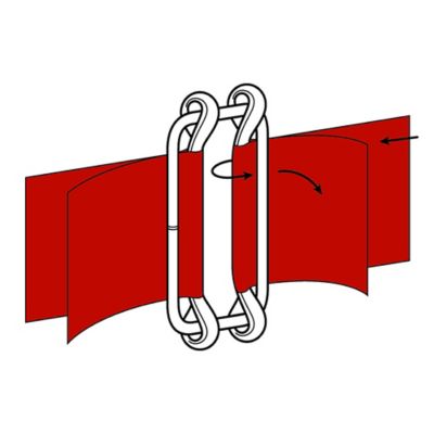 Image showing  1 in. Polytape Electric Fencing Buckles, 3-Pack