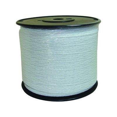 Field Guardian 656 ft. x 175 lb. Polytape Electric Fencing, 1/2 in. W, White