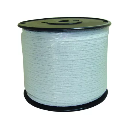 Field Guardian 1312 ft x 175 lb Polytape Electric Fence 1/2 in Width White Electric Fence Wire & Tape