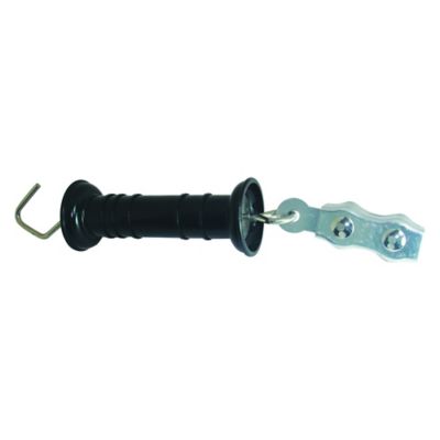 Field Guardian Medium-Duty Gate Handle, with 3/8 in. Rope Connector, Black