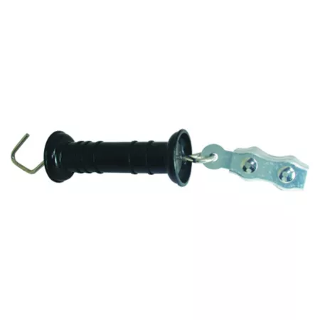 Field Guardian Medium Duty Gate Handle with 3/8" Rope Connector Black Electric Fence Tools & Accessories