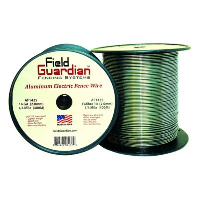 Field Guardian 1/4 Mile x 209 lb. Aluminum Fence Wire, 14 Gauge