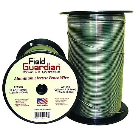 Field Guardian 1/2 Mile x 173 lb. Aluminum Fence Wire, 15 Gauge