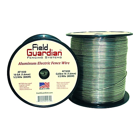 Field Guardian 1/2 Mile x 139 lb. Aluminum Fence Wire, 16 Gauge