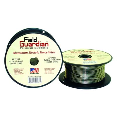 Field Guardian 250 ft. x 90 lb. Aluminum Fence Wire, 17 Gauge