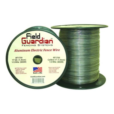 Field Guardian 1/2 Mile x 90 lb. Aluminum Fence Wire, 17 Gauge