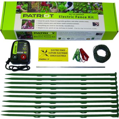 Patriot Pet and Garden Electric Fence Kit