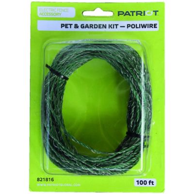 Patriot Pet and Garden 100 ft. of Extra Polywire Fence Kit