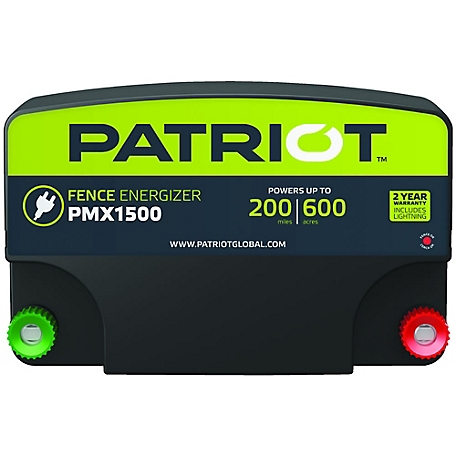 Patriot PMX1500 Fence Energizer, 15 Joule