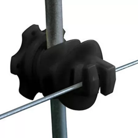 Patriot Rod Post Insulators Black Pack of 25. Electric Fence Insulators