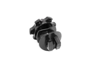 Image showing  Rod Post Insulators, Black, 25 pk.