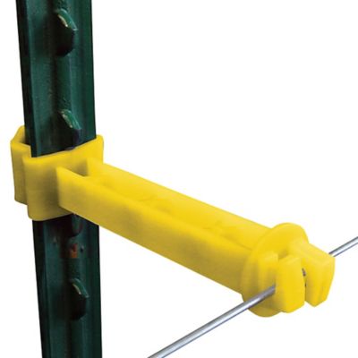 Field Guardian 5 in. Patriot Front Side T-Post Extenders, Yellow, 10 pk.