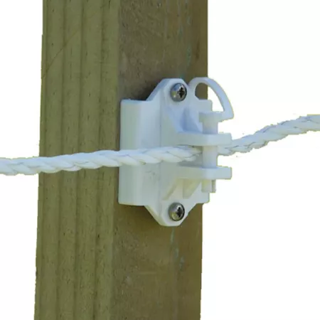 Patriot Jumbo Dual-Purpose Pinlock Insulators White Pack of 25. Electric Fence Insulators