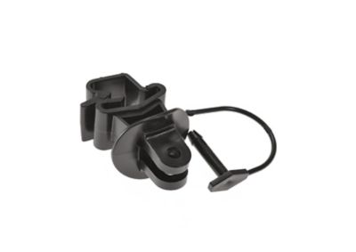 Image showing  T-Post Pinlock Insulators, Black, 25-Pack