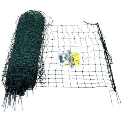 Image showing  165 ft. x 100 lb. Electric Poultry Netting, Green