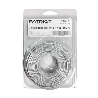 Patriot 100 ft. x 250 lb. Steel Fence Wire, 17 Gauge