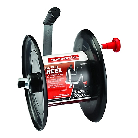Speedrite Jumbo Fence Reel, 3,300 ft. Polywire, 1,320 ft. 1/2 in. Polytape Capacity