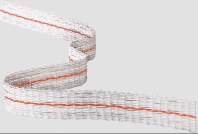 Image showing  660 ft. x 175 lb. Polytape Electric Fencing, White