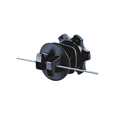 Speedrite Multi-Fit Rod Post Insulator for 1/4 - 5/8 Rods, Black