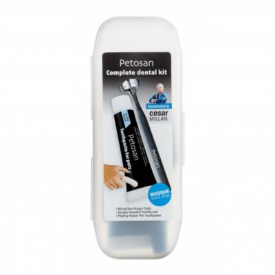 Petosan Complete Dental Kit for Pets 15-34 lb., Medium