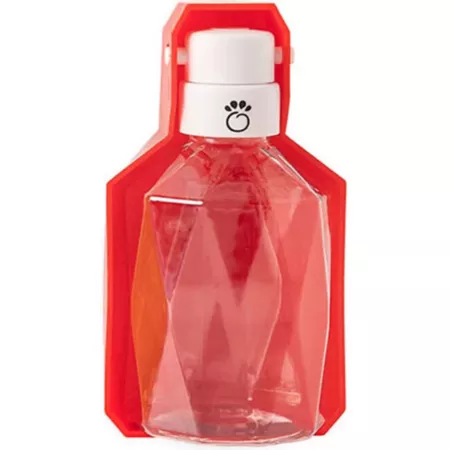 GF Pet Pet Water Bottle 8 oz Red Storage Containers & Feed Scoops