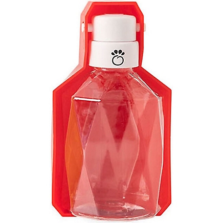 GF Pet Pet Water Bottle, 8 oz., Red