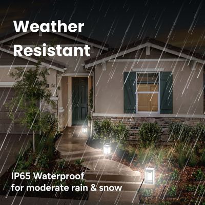 Image showing  Outdoor Solar Portable Lantern with Edison Bulb LED Contemporary Design with incl. Mounting Kit