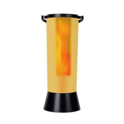 Techko Outdoor Solar Portable Path Light with Flame Effect Contemporary Design The Techko's Solar Portable Garden and Path Light - Amber or Flame is a wonderful addition to any garden or patio! 